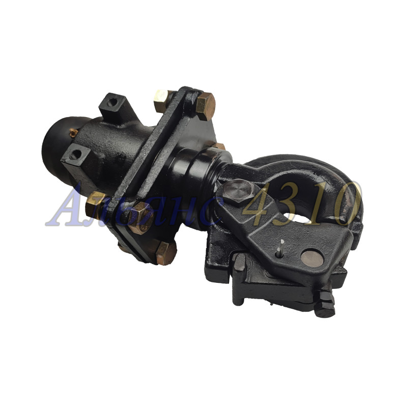 Буксирный прибор с корпусом в сборе (фаркоп 10 тонн) - СпецМаш