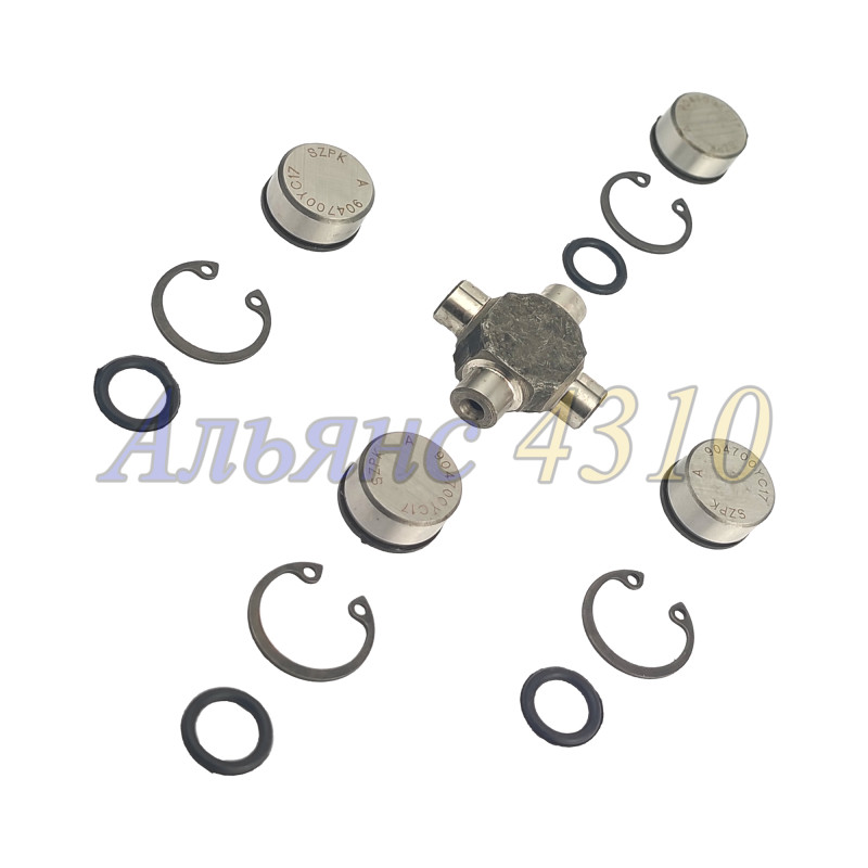 Крестовина тяги (кулисы) мех. переключения передач КПП в сборе - завод